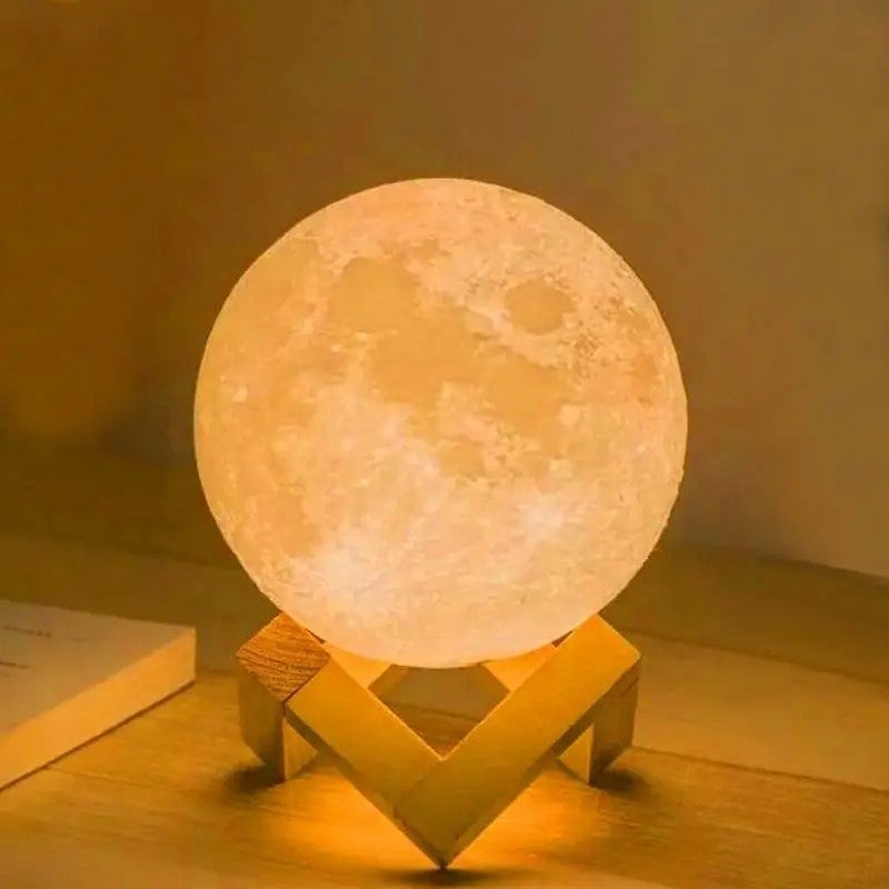 Bluejw Rechargeable Touch Control 3D LED Night Light for Kids - Colourful Changing Nursery Lamp, Dimmable Bedside Night Lights - Image 1